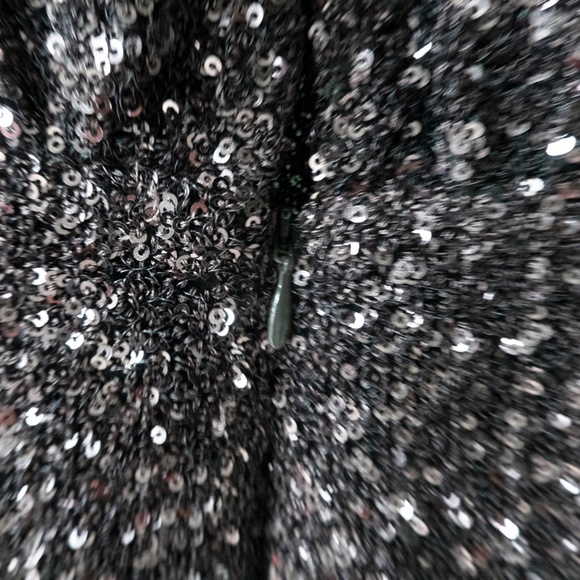 & Other Stories Sequin Wrap Mini Dress - Picture 9 of 11